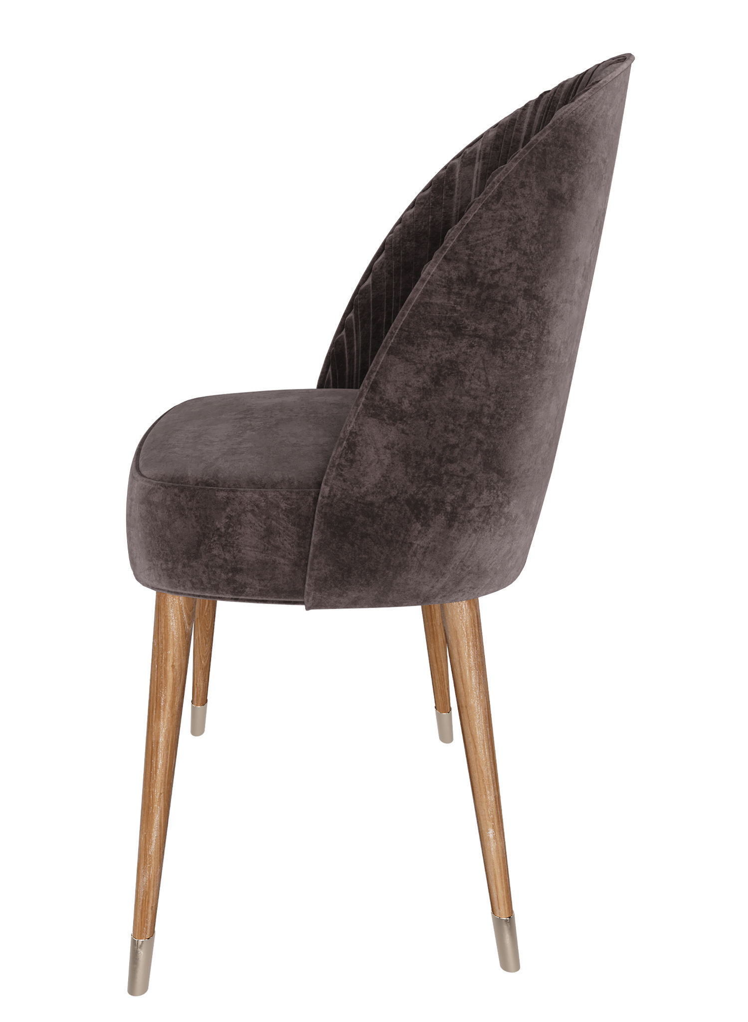 Soft chair Low-poly 3D model_1