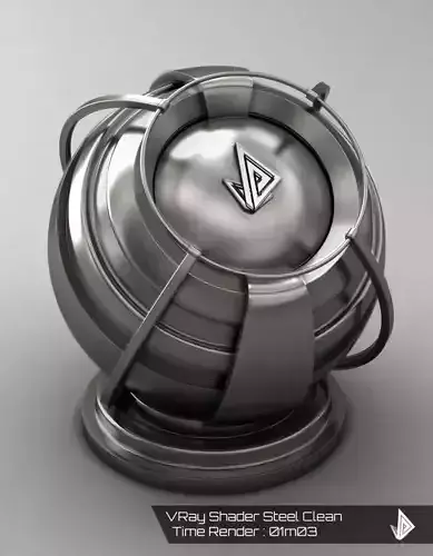 VRAY SHADER ---METAL---Steel Texture