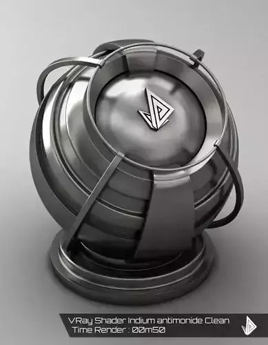 VRAY SHADER---METAL---Indium Antimonide