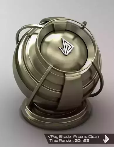 VRAY SHADER---METAL---Arsenic Texture