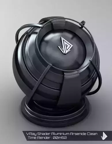 VRAY SHADER---METAL---Aluminium Arsenide Texture