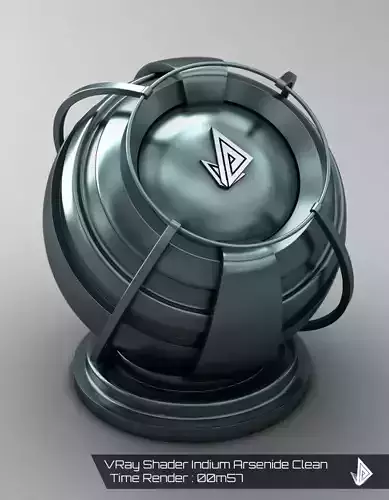 VRAY SHADER---METAL---Indium Arsenide Texture