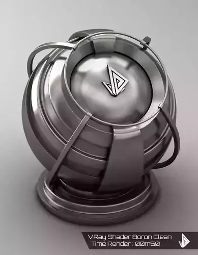 VRAY SHADER---METAL---Boron Texture