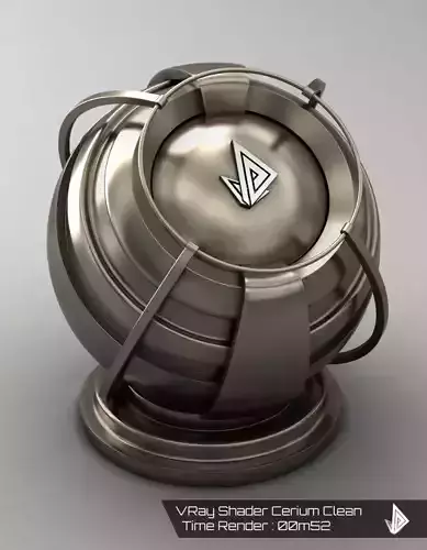 VRAY SHADER---METAL---Cerium Texture