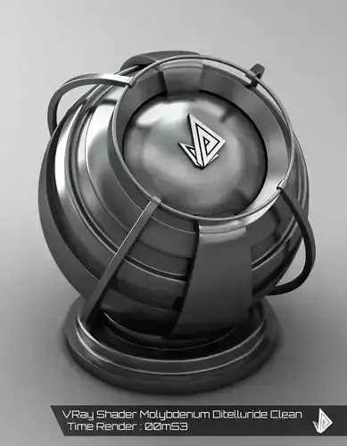 VRAY SHADER---METAL---Molybdenum Ditelluride