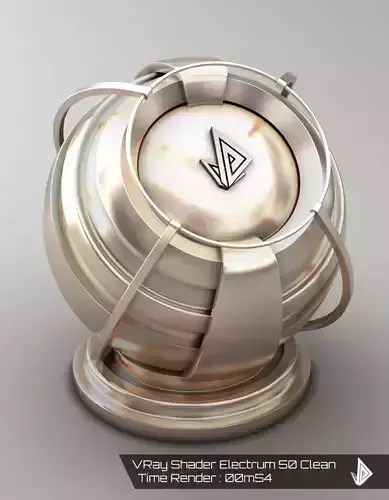 VRAY SHADER---METAL---Electrum 50