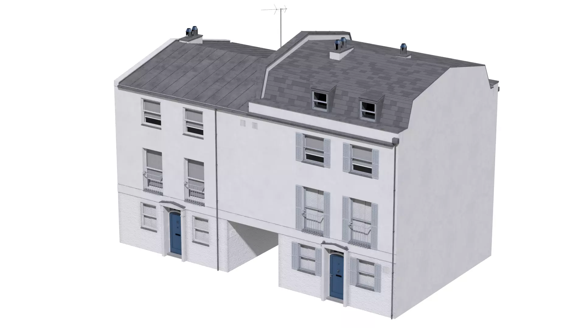 Building at old church st  41  London 3D model_0