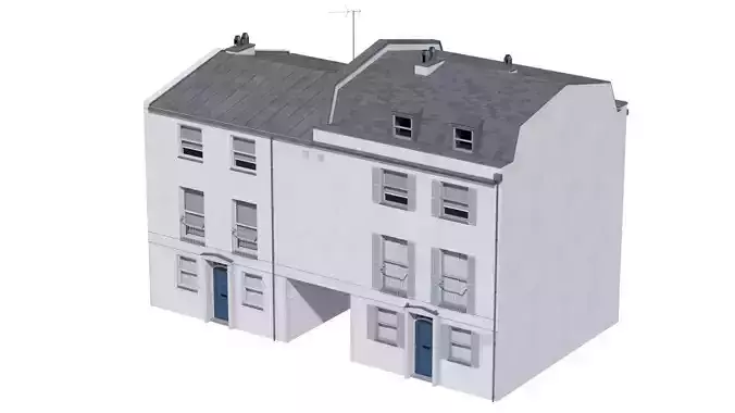 Building at old church st  41  London 3D model