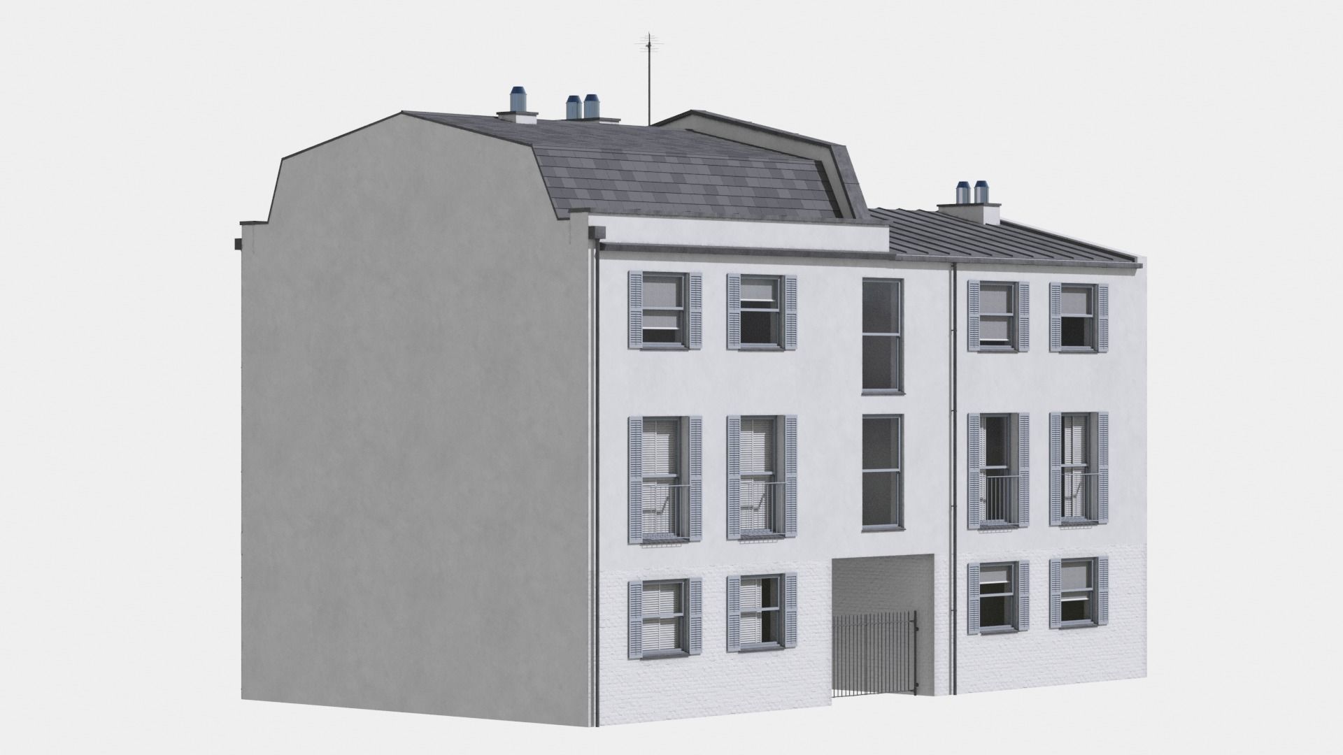 Building at old church st  41  London 3D model_6