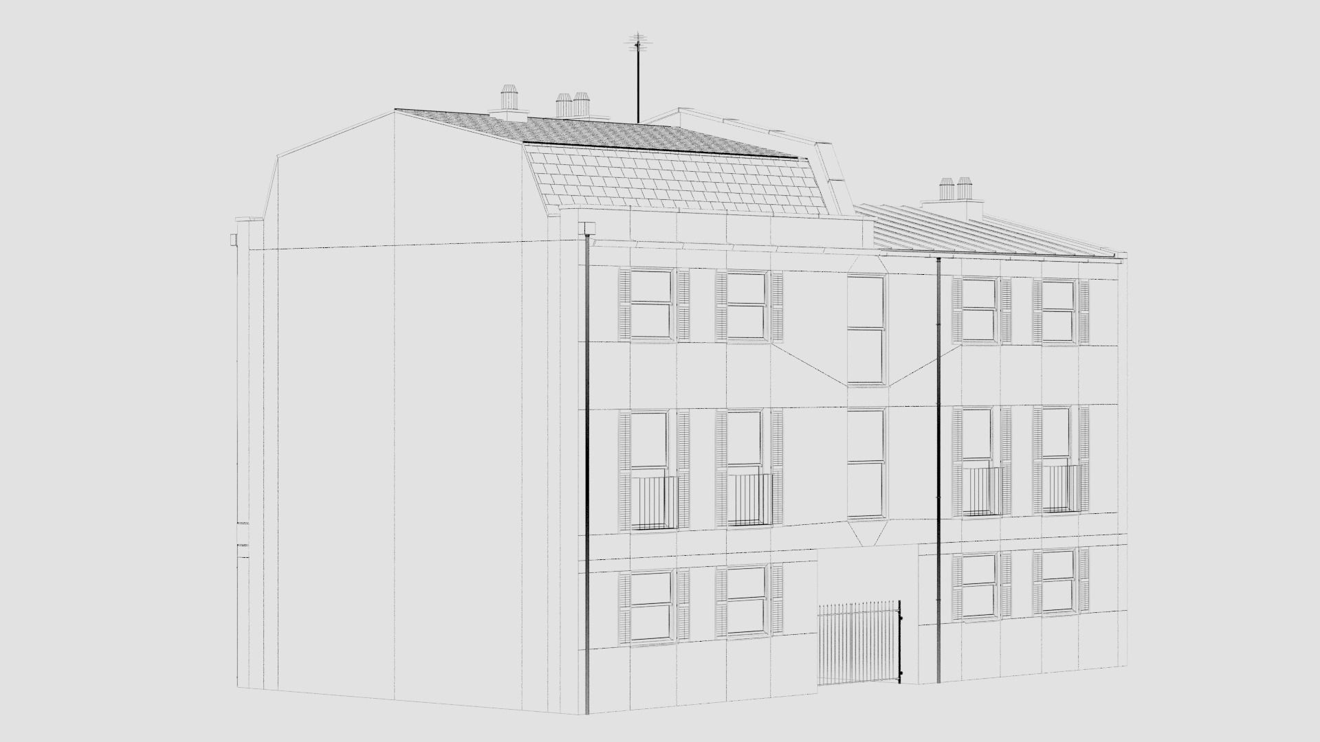 Building at old church st  41  London 3D model_9