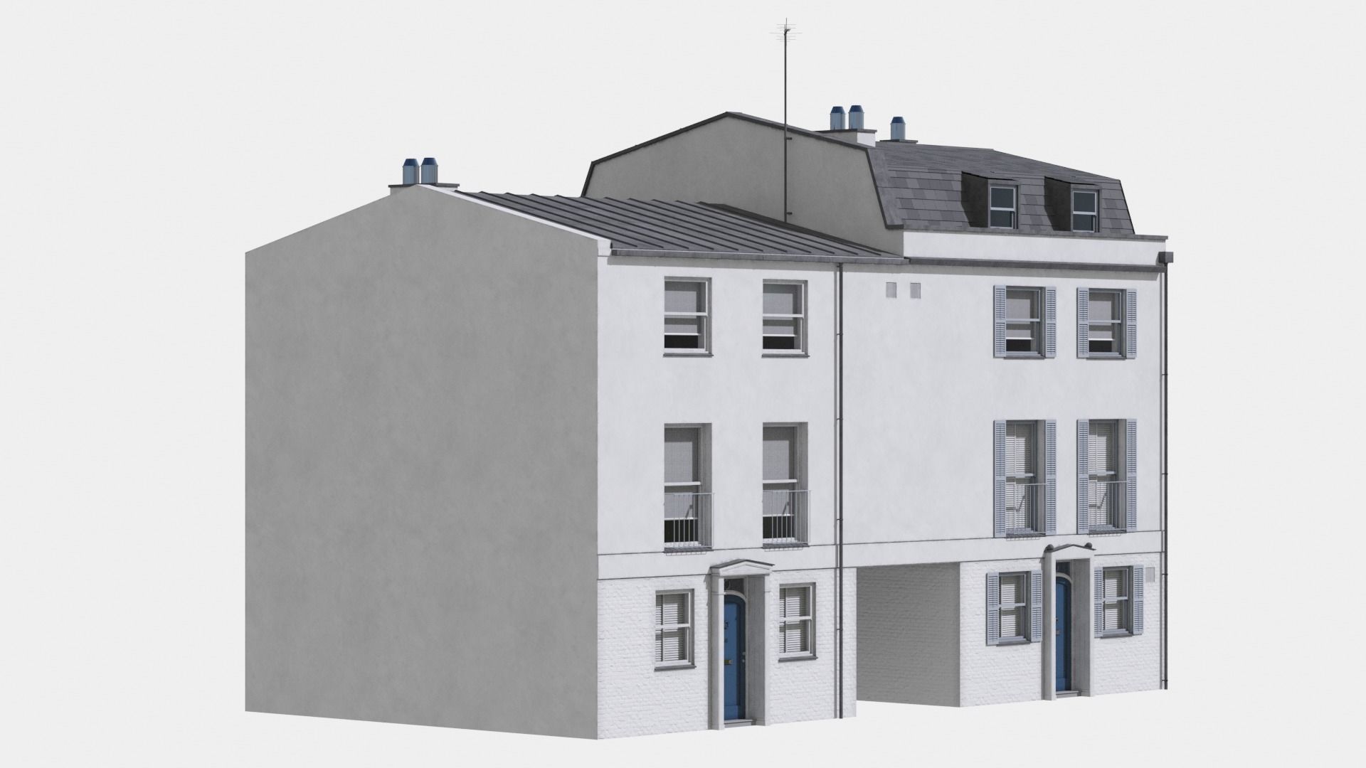 Building at old church st  41  London 3D model_2