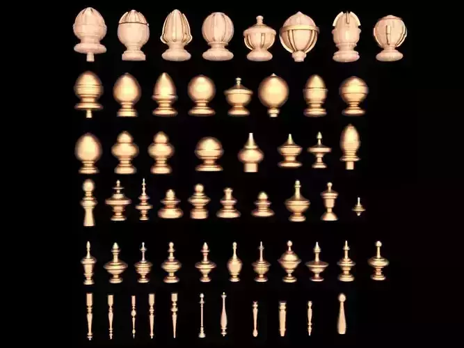 Baluster Collections 3D model