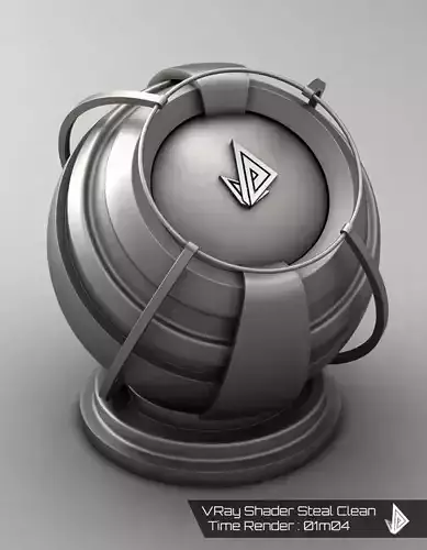 VRAY SHADER---METAL---Iron Texture