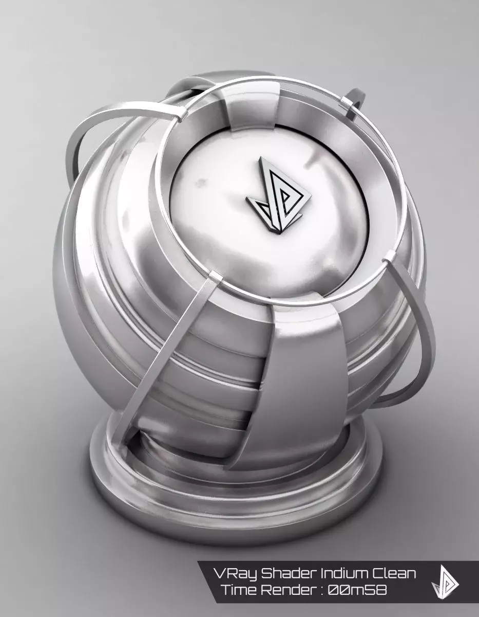 VRAY SHADER---METAL---Indium Texture_0