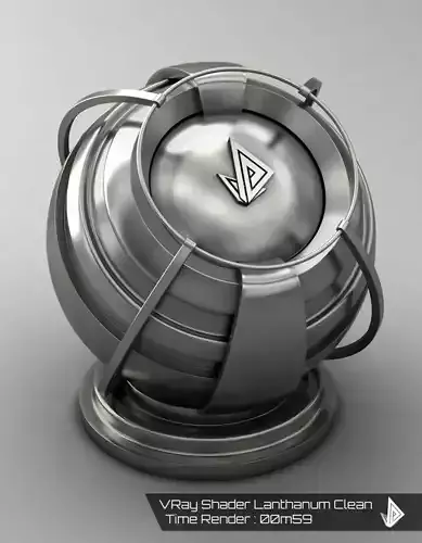 VRAY SHADER---METAL---Lanthanum