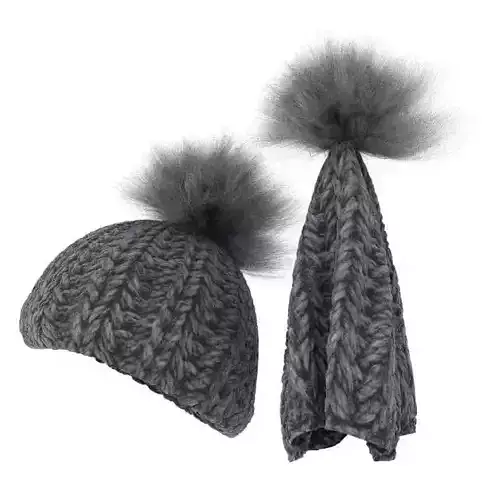 Grey Knit Cap