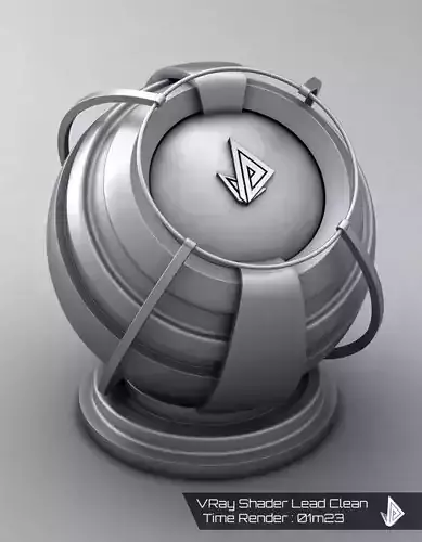 VRAY SHADER---METAL---Lead Texture