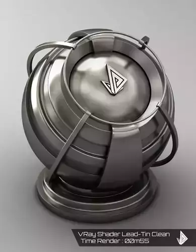 VRAY SHADER---METAL---Lead-tin alloy