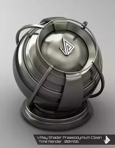 VRAY SHADER---METAL---Praseodymium