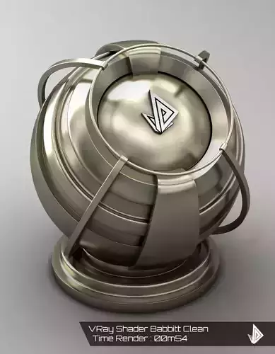 VRAY SHADER---METAL---Babbitt Texture