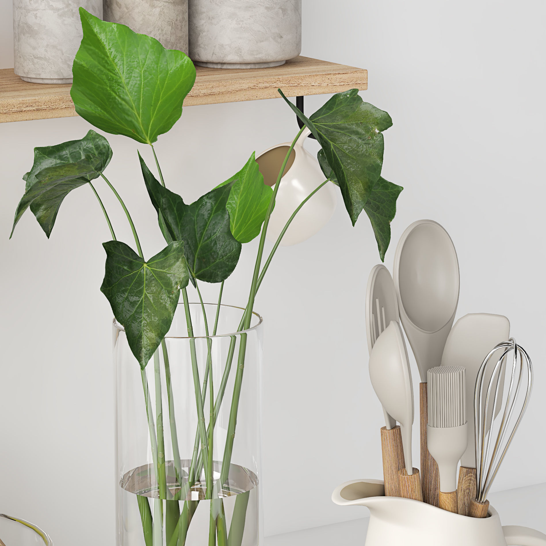 kitchen accessories 03 3D model_4