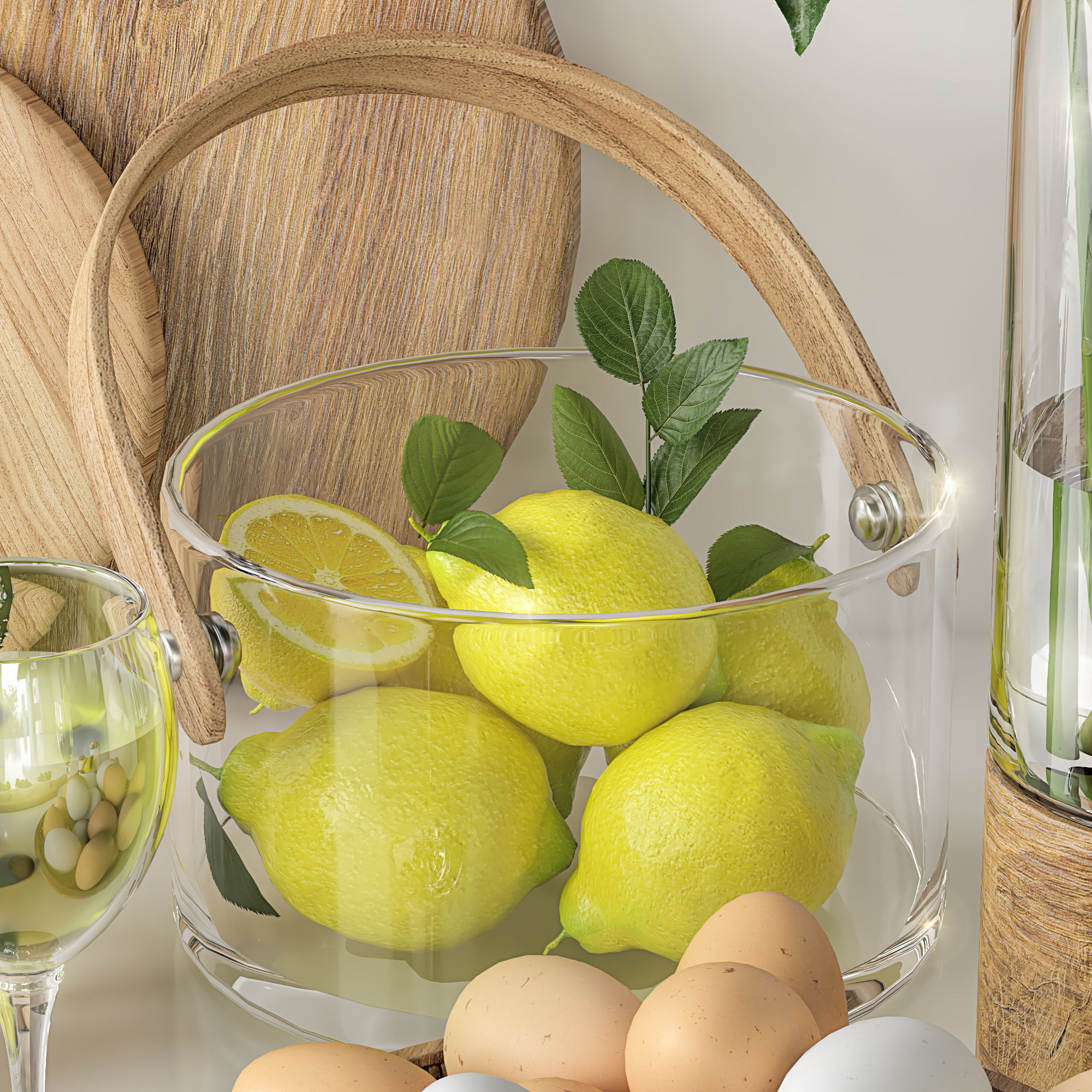 kitchen accessories 03 3D model_1