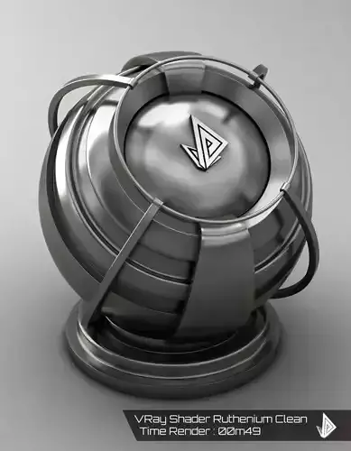VRAY SHADER---METAL---Ruthenium