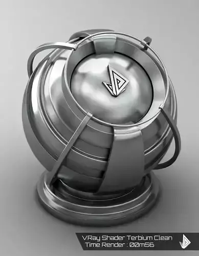 VRAY SHADER---METAL---Terbium Texture