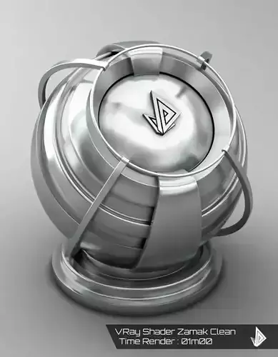 VRAY SHADER---METAL---Zamak