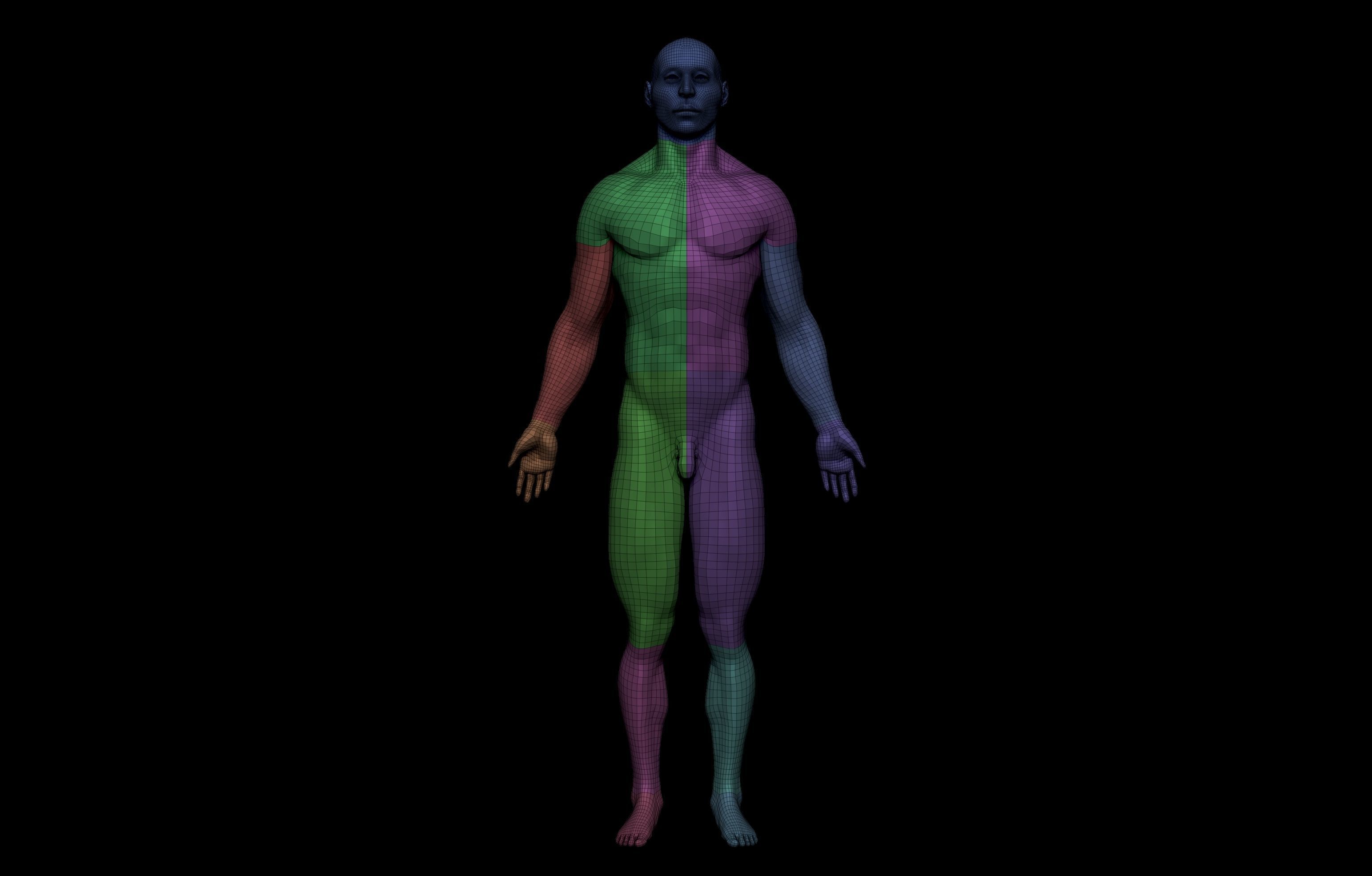 Ultimate Human Basemesh Collection _24