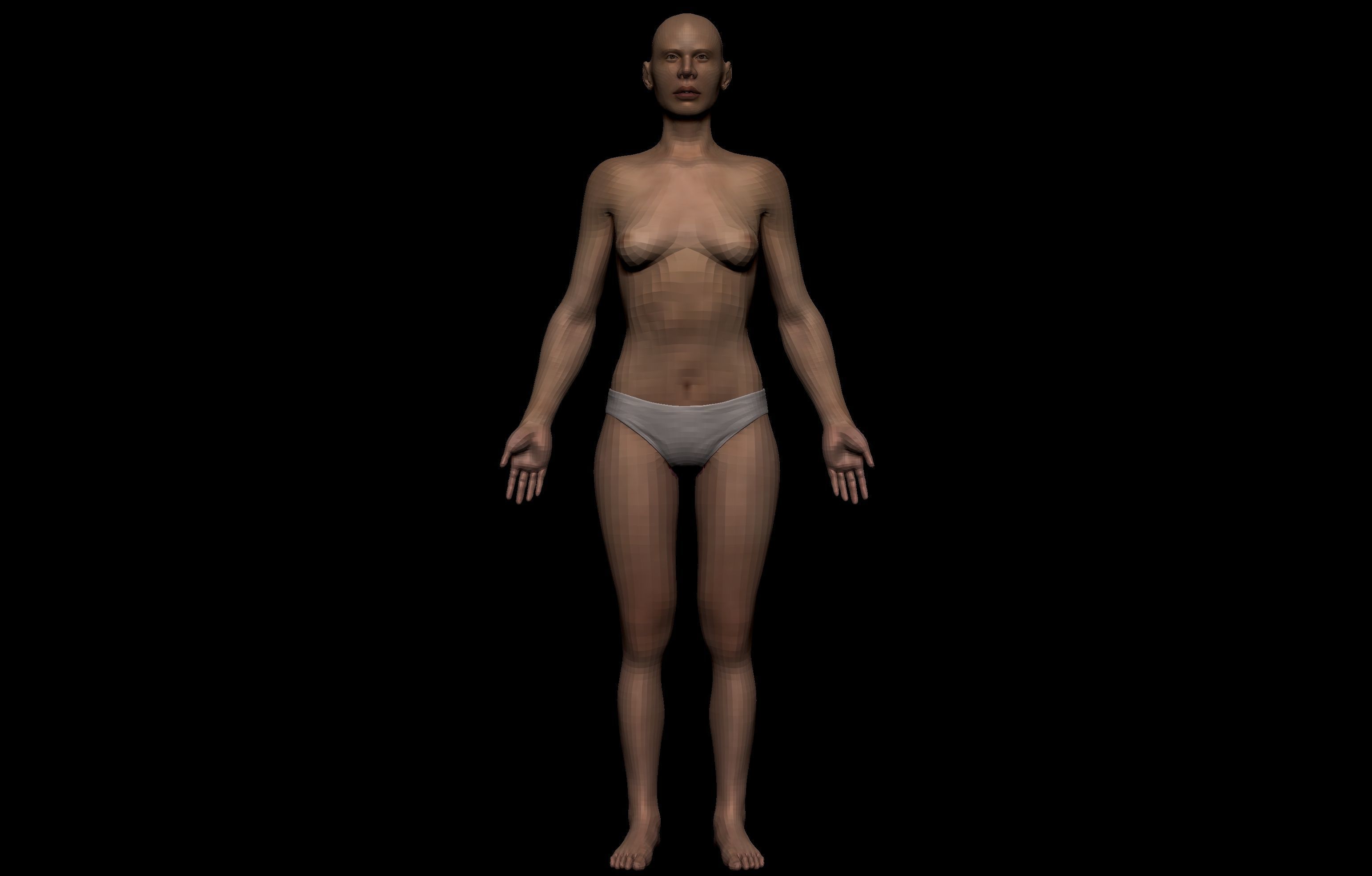 Ultimate Human Basemesh Collection _39