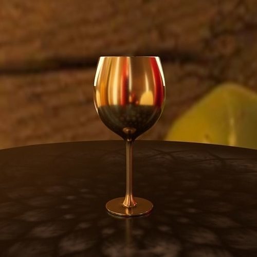Golden Glass  3D model