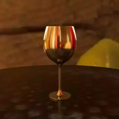 Golden Glass  3D model
