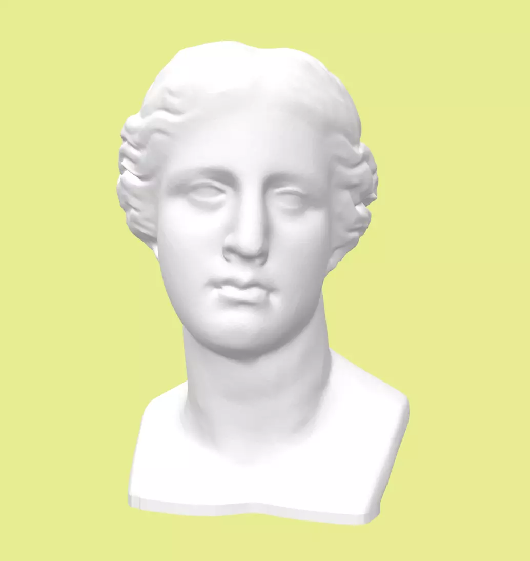 Venus bust - greek statue - 3d print model 3D print model_0