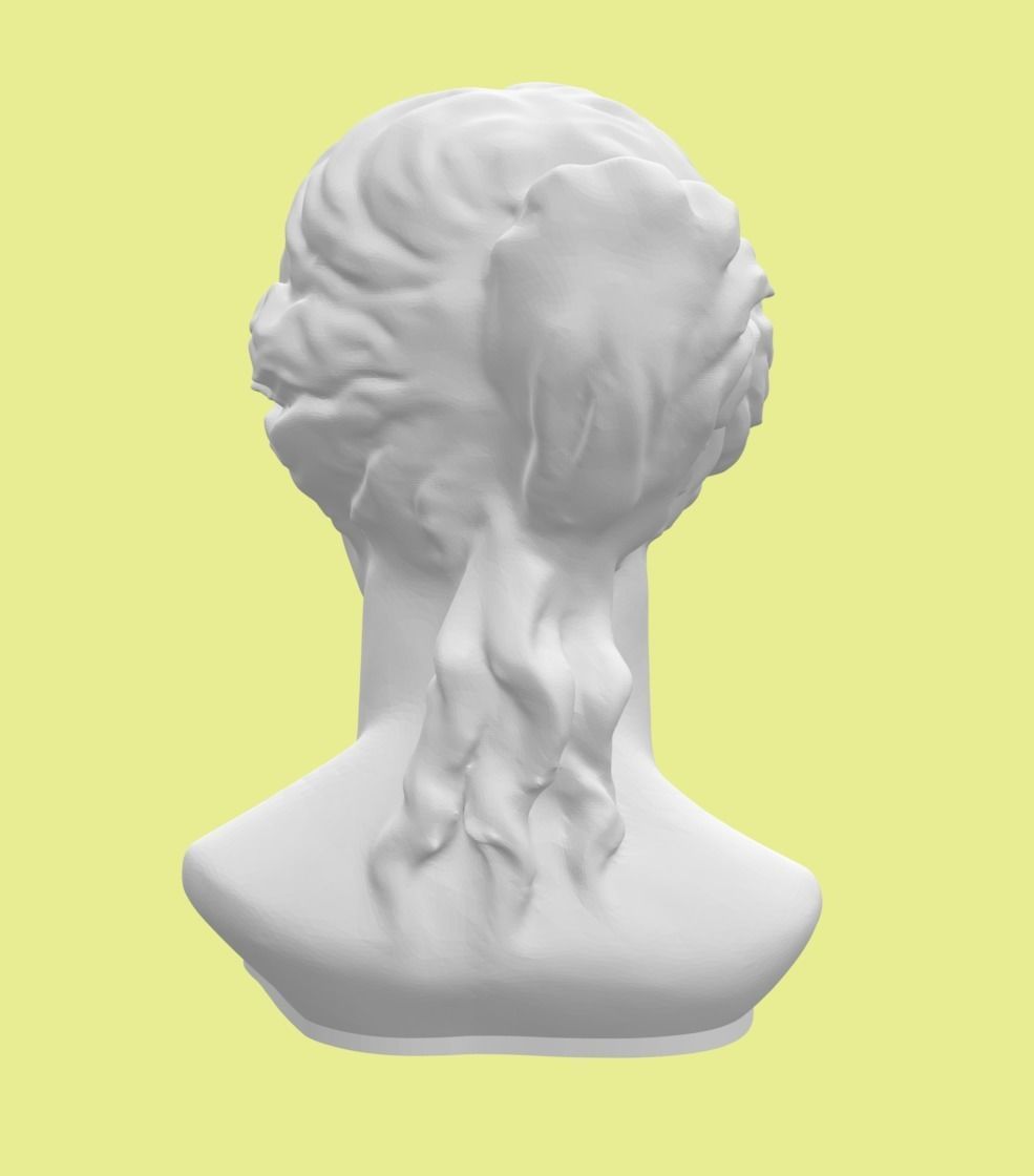 Venus bust - greek statue - 3d print model 3D print model_2