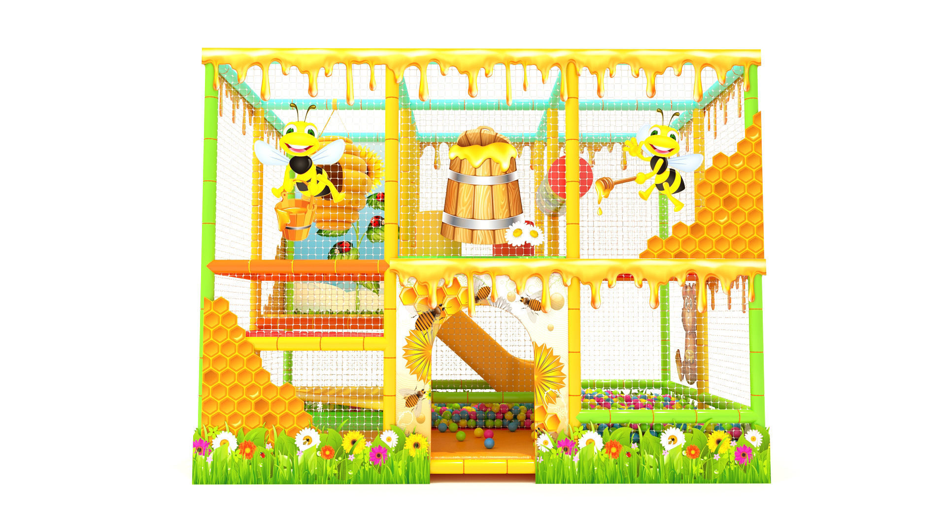 Game room 3D model_2