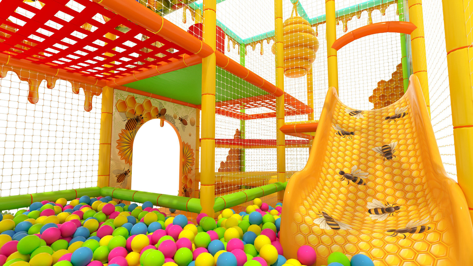 Game room 3D model_1