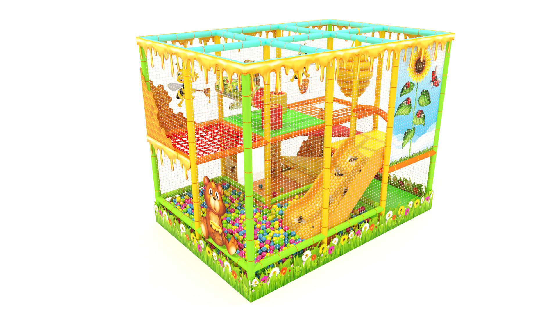 Game room 3D model_4