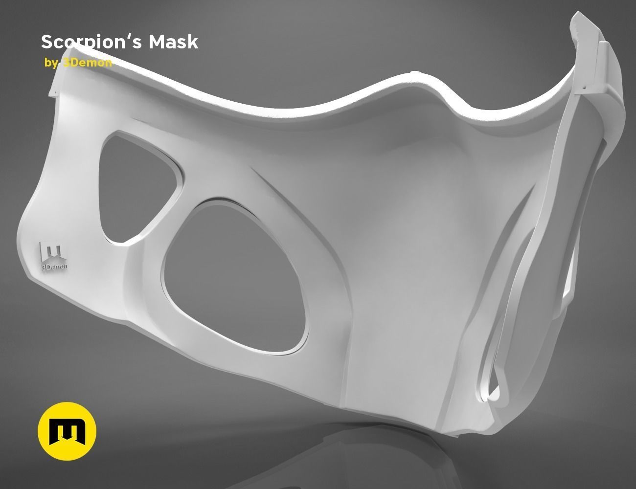 Scorpion Mask 3D print model_16
