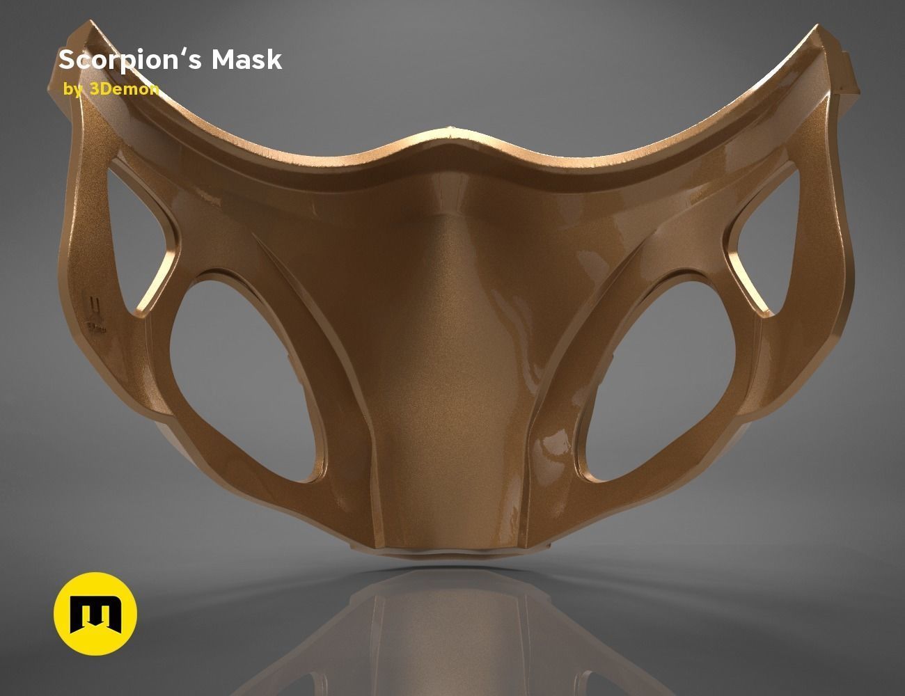 Scorpion Mask 3D print model_1