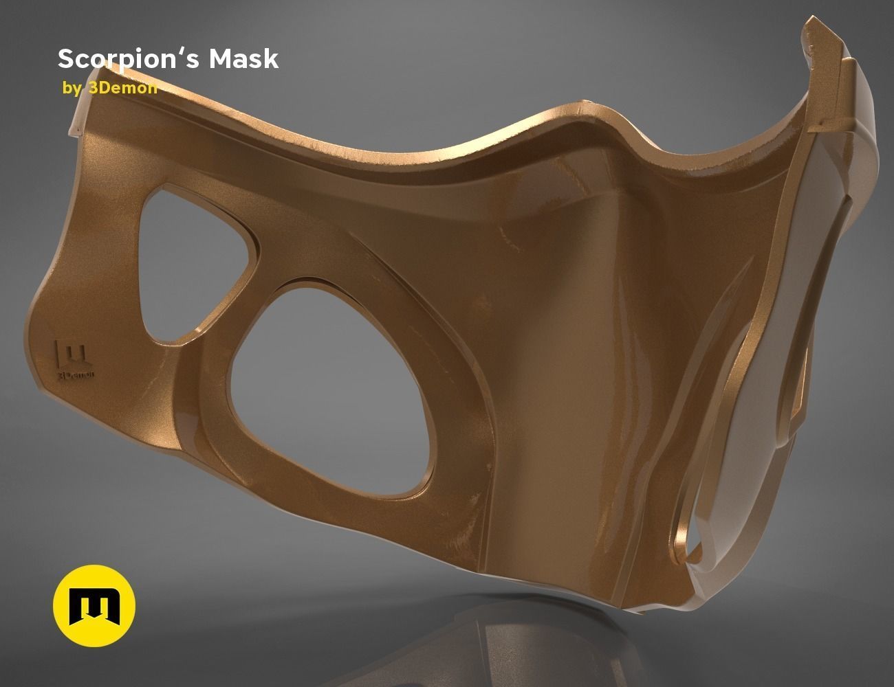 Scorpion Mask 3D print model_14