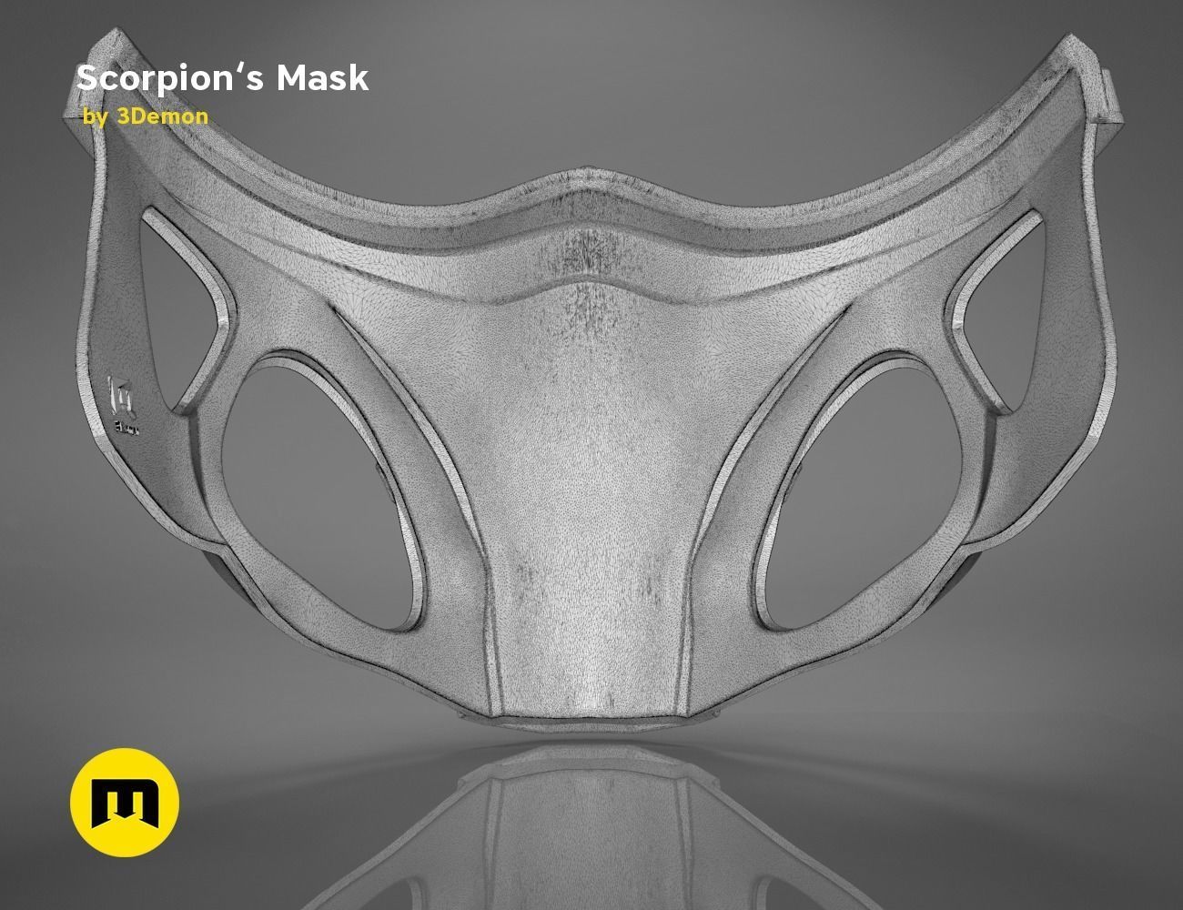Scorpion Mask 3D print model_4