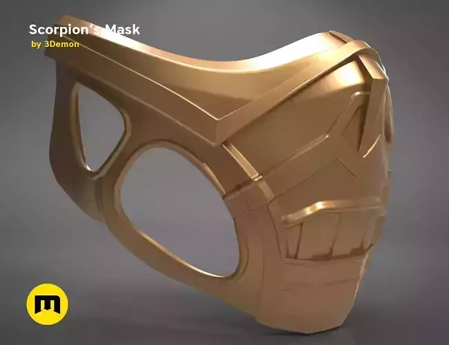 Scorpion Mask 3D print model