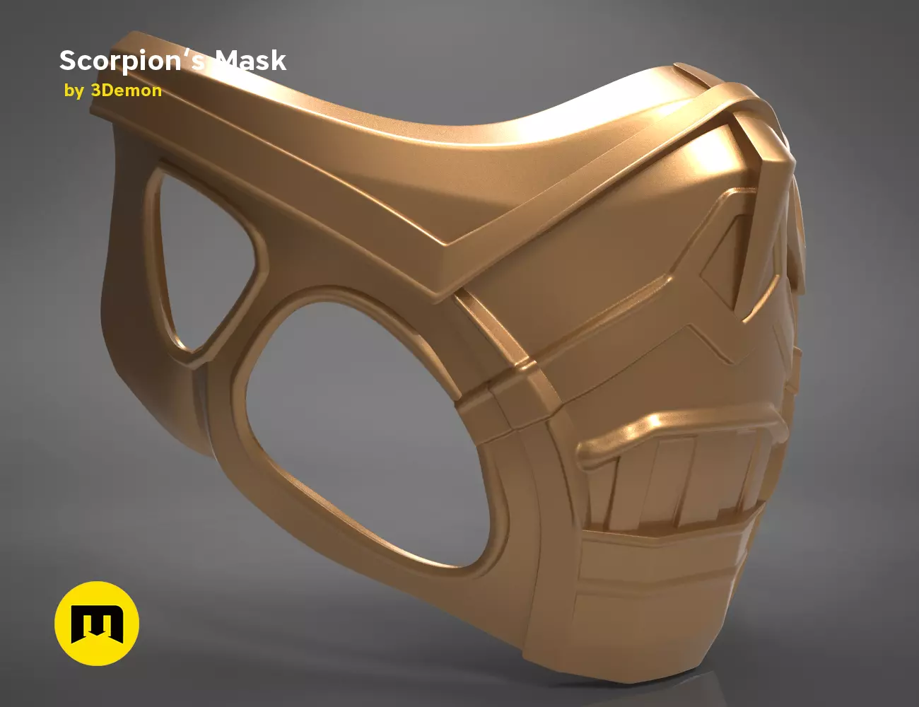 Scorpion Mask 3D print model_0