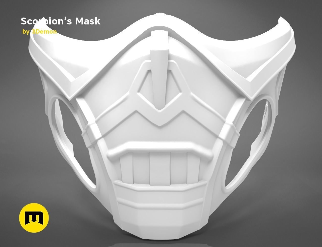 Scorpion Mask 3D print model_11