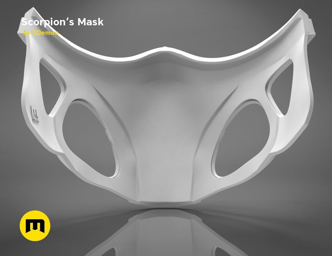 Scorpion Mask 3D print model_6