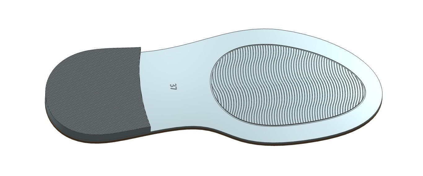 Shoe Sole 16AP0605U B 3D print model_8