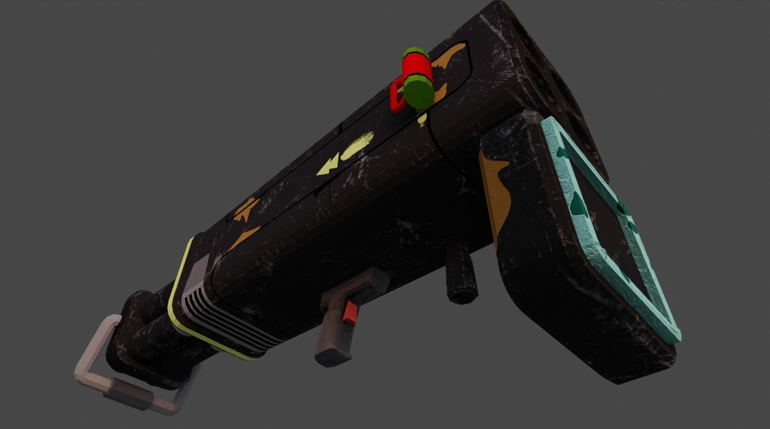 Rocket Launcher 3D model_4