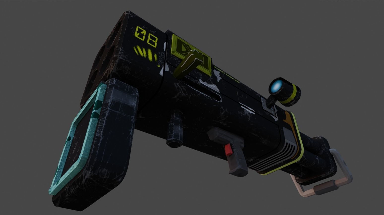 Rocket Launcher 3D model_5