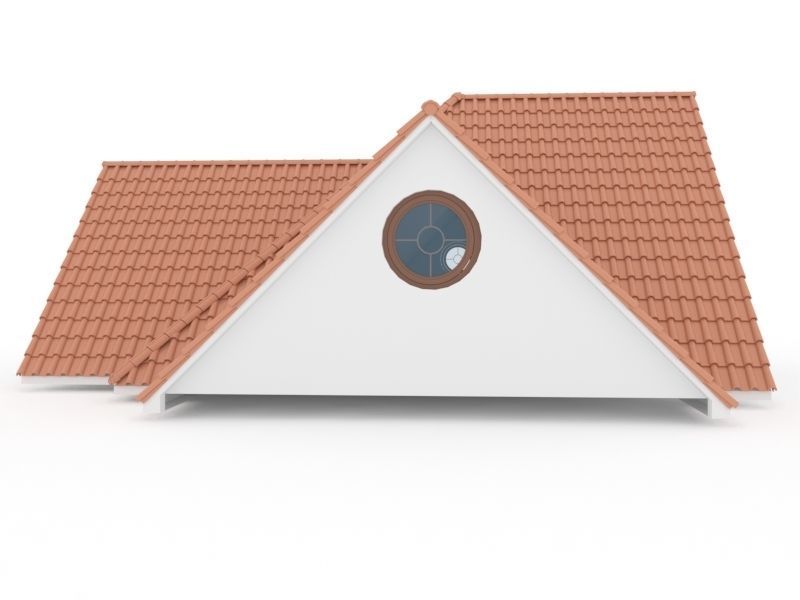 Realistic Roof Shingles 9 3D model_1